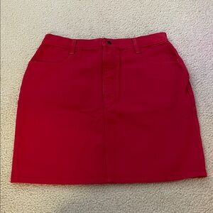Vintage Abercrombie & Fitch Denim Skirt, Size 14 NWT